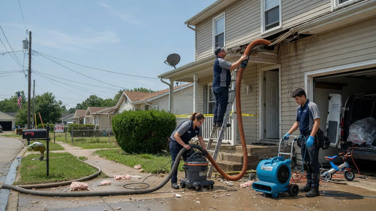 Water Damage Restoration in Beecher City, IL near me